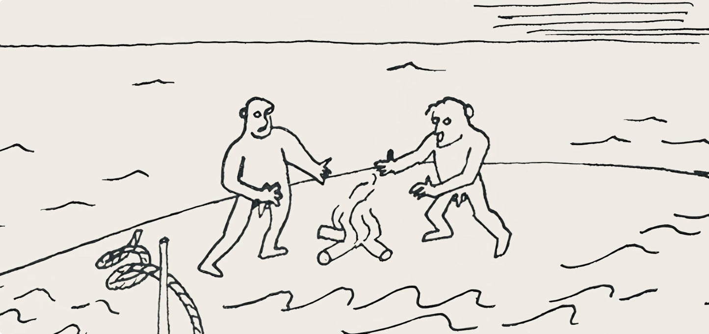 Alexander Calder, Composition, A Bestiary, Letterpress Print