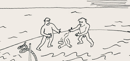 Alexander Calder, Composition, A Bestiary, Letterpress Print