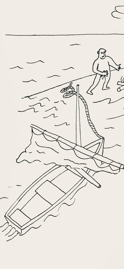 Alexander Calder, Composition, A Bestiary, Letterpress Print