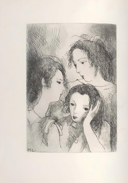 Marie Laurencin, Composition, Antars, Etching