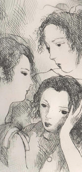 Marie Laurencin, Composition, Antars, Etching
