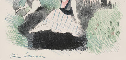 Marie Laurencin, Composition, Alice'S Adventures In Wonderland, Lithograph