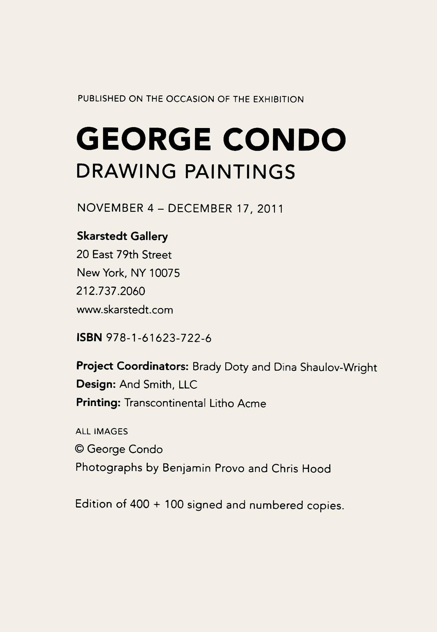 George Condo, Conversations, Drawing Paintings, Four Color Process Print