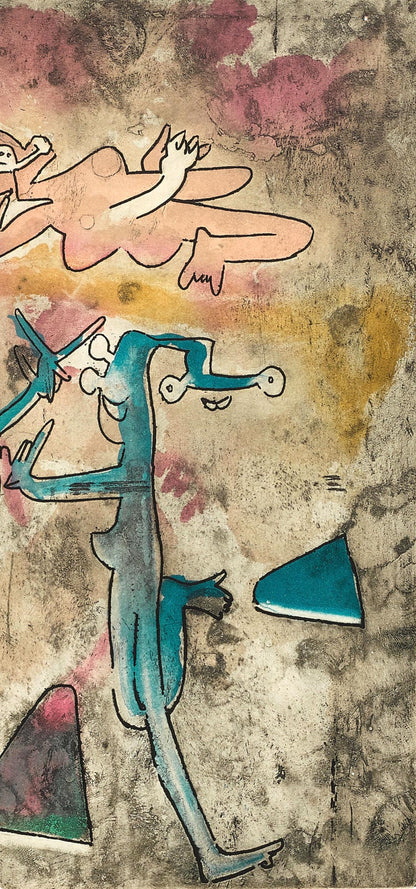 Roberto Matta, Composition (Sabatier 393), Centre Noeuds, Etching
