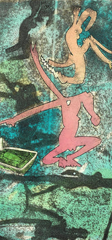 Roberto Matta, Composition (Sabatier 393), Centre Noeuds, Etching