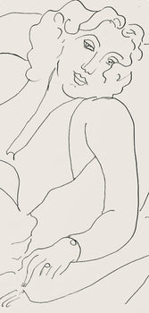 Henri Matisse, Srie B, Var. 2 (Duthuit 9), Henri Matisse, Dessins, Thmes Et Variations, Lithograph