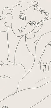 Henri Matisse, Srie B, Var. 5 (Duthuit 9), Henri Matisse, Dessins, Thmes Et Variations, Lithograph