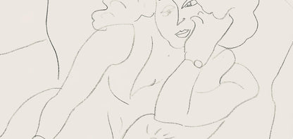Henri Matisse, Srie B, Var. 7 (Duthuit 9), Henri Matisse, Dessins, Thmes Et Variations, Lithograph