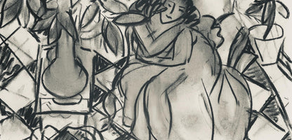 Henri Matisse, Srie C, Var. 1 (Duthuit 9), Henri Matisse, Dessins, Thmes Et Variations, Lithograph