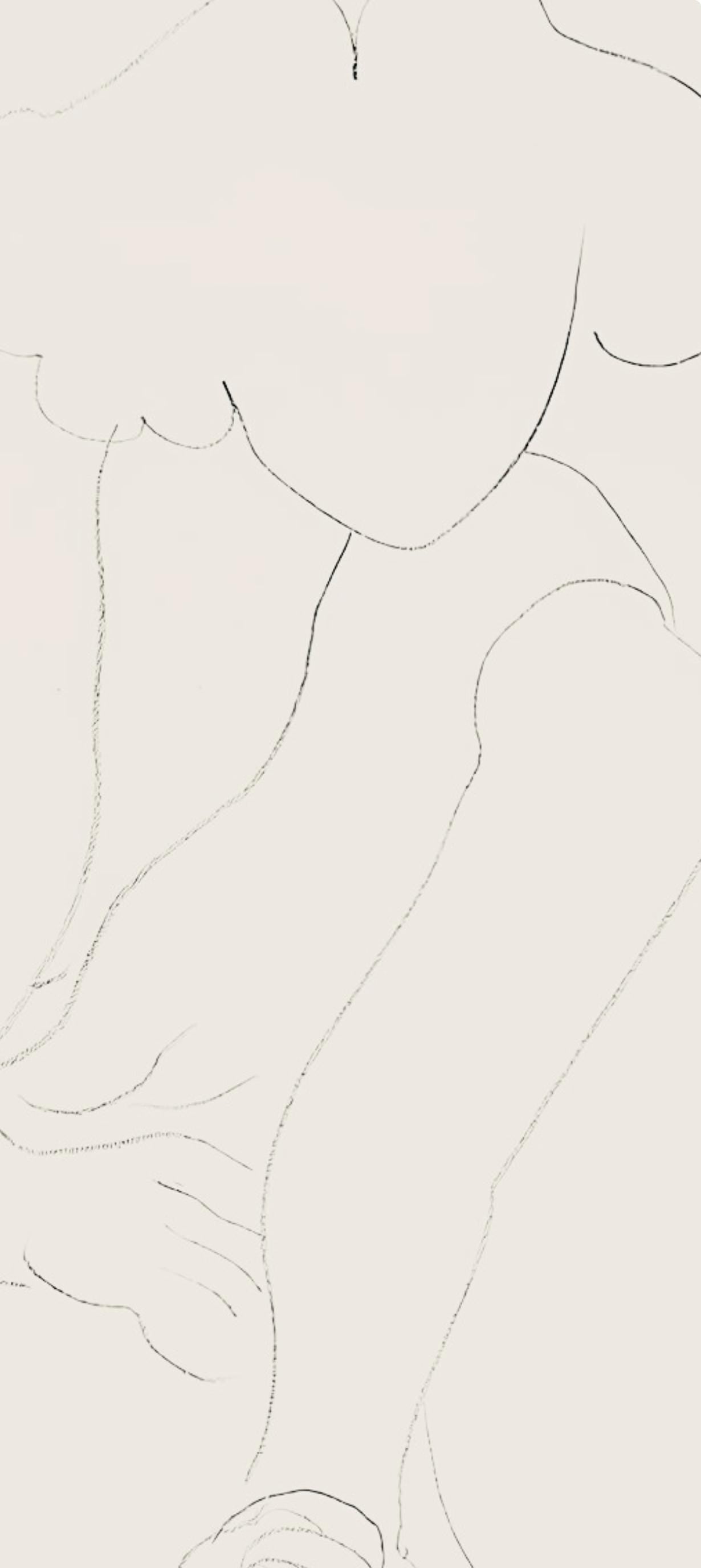 Henri Matisse, Srie E, Var. 3 (Duthuit 9), Henri Matisse, Dessins, Thmes Et Variations, Lithograph