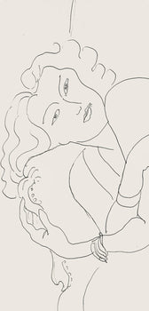 Henri Matisse, Srie F, Var. 3 (Duthuit 9), Henri Matisse, Dessins, Thmes Et Variations, Lithograph