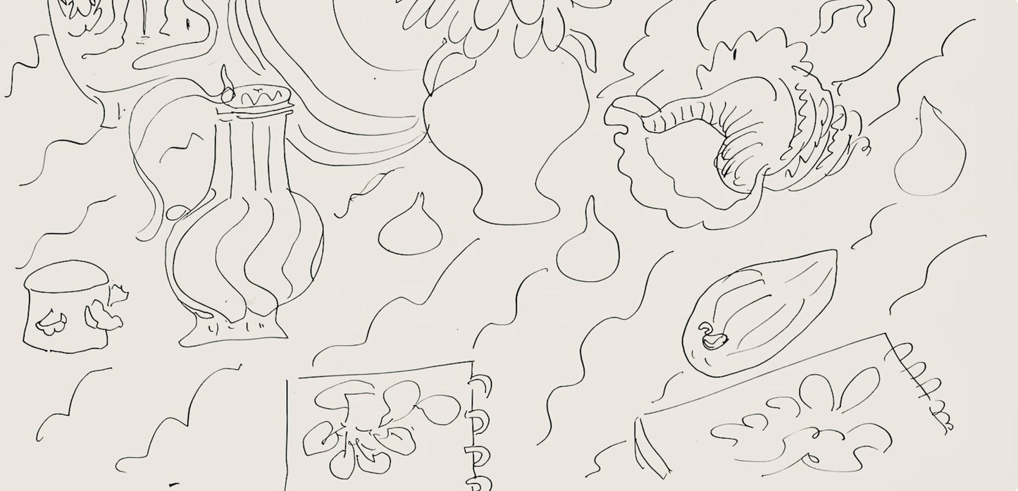 Henri Matisse, Srie G, Var. 2 (Duthuit 9), Henri Matisse, Dessins, Thmes Et Variations, Lithograph