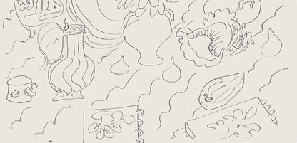 Henri Matisse, Srie G, Var. 2 (Duthuit 9), Henri Matisse, Dessins, Thmes Et Variations, Lithograph