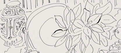 Henri Matisse, Srie G, Var. 3 (Duthuit 9), Henri Matisse, Dessins, Thmes Et Variations, Lithograph