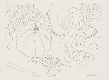 Henri Matisse, Srie G, Var. 5 (Duthuit 9), Henri Matisse, Dessins, Thmes Et Variations, Lithograph