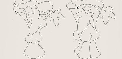 Henri Matisse, Srie H, Var. 2 (Duthuit 9), Henri Matisse, Dessins, Thmes Et Variations, Lithograph