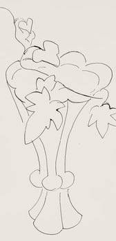 Henri Matisse, Srie H, Var. 3 (Duthuit 9), Henri Matisse, Dessins, Thmes Et Variations, Lithograph