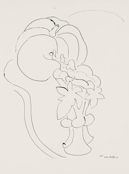 Henri Matisse, Srie H, Var. 6 (Duthuit 9), Henri Matisse, Dessins, Thmes Et Variations, Lithograph