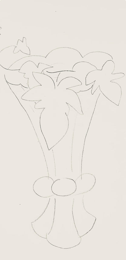Henri Matisse, Srie H, Var. 5 (Duthuit 9), Henri Matisse, Dessins, Thmes Et Variations, Lithograph