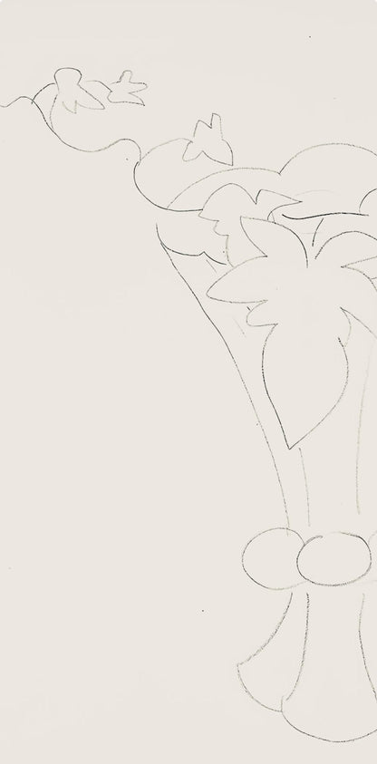 Henri Matisse, Srie H, Var. 5 (Duthuit 9), Henri Matisse, Dessins, Thmes Et Variations, Lithograph