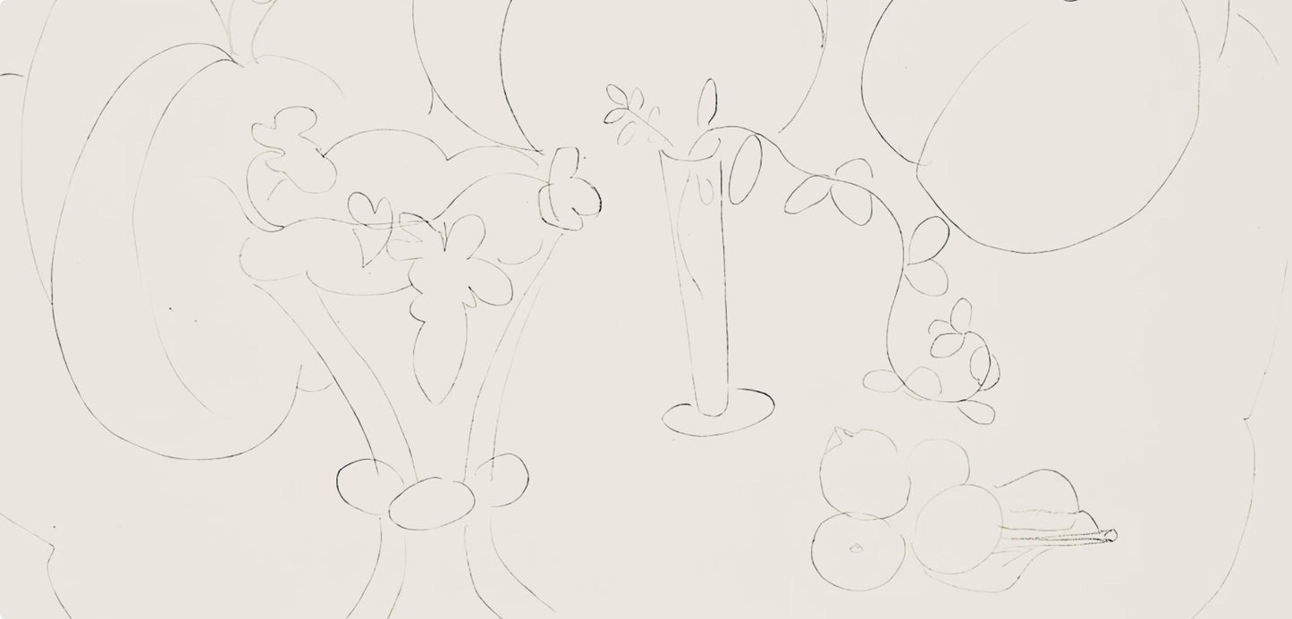 Henri Matisse, Srie H, Var. 11 (Duthuit 9), Henri Matisse, Dessins, Thmes Et Variations, Lithograph
