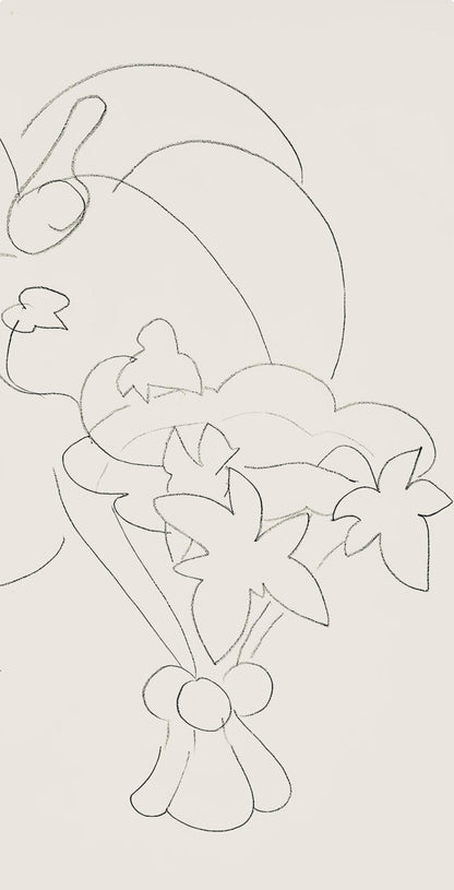Henri Matisse, Srie H, Var. 10 (Duthuit 9), Henri Matisse, Dessins, Thmes Et Variations, Lithograph