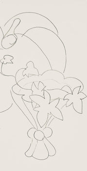 Henri Matisse, Srie H, Var. 10 (Duthuit 9), Henri Matisse, Dessins, Thmes Et Variations, Lithograph