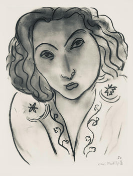 Henri Matisse, Srie I, Var. 1 (Duthuit 9), Henri Matisse, Dessins, Thmes Et Variations, Lithograph