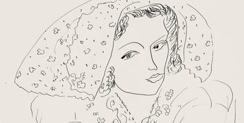 Henri Matisse, Srie I, Var. 3 (Duthuit 9), Henri Matisse, Dessins, Thmes Et Variations, Lithograph