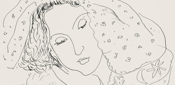 Henri Matisse, Srie I, Var. 2 (Duthuit 9), Henri Matisse, Dessins, Thmes Et Variations, Lithograph