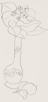 Henri Matisse, Srie J, Var. 2 (Duthuit 9), Henri Matisse, Dessins, Thmes Et Variations, Lithograph
