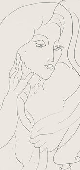 Henri Matisse, Srie K, Var. 4 (Duthuit 9), Henri Matisse, Dessins, Thmes Et Variations, Lithograph