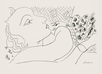 Henri Matisse, Srie Z, Var. 2 (Duthuit 9), Henri Matisse, Dessins, Thmes Et Variations, Lithograph