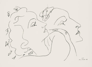 Henri Matisse, Srie Z, Var. 3 (Duthuit 9), Henri Matisse, Dessins, Thmes Et Variations, Lithograph