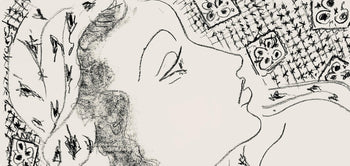 Henri Matisse, Srie L, Var. 4 (Duthuit 9), Henri Matisse, Dessins, Thmes Et Variations, Lithograph