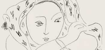Henri Matisse, Srie L, Var. 7 (Duthuit 9), Henri Matisse, Dessins, Thmes Et Variations, Lithograph