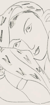 Henri Matisse, Srie L, Var. 11 (Duthuit 9), Henri Matisse, Dessins, Thmes Et Variations, Lithograph