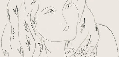 Henri Matisse, Srie L, Var. 12 (Duthuit 9), Henri Matisse, Dessins, Thmes Et Variations, Lithograph