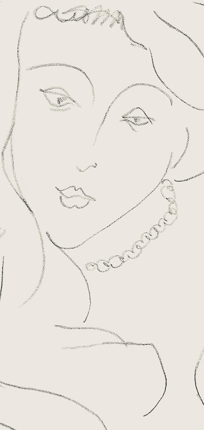 Henri Matisse, Srie L, Var. 13 (Duthuit 9), Henri Matisse, Dessins, Thmes Et Variations, Lithograph