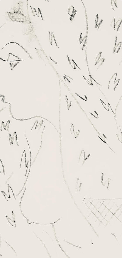 Henri Matisse, Srie L, Var. 17 (Duthuit 9), Henri Matisse, Dessins, Thmes Et Variations, Lithograph