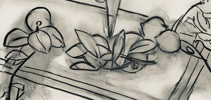 Henri Matisse, Srie M, Var. 1 (Duthuit 9), Henri Matisse, Dessins, Thmes Et Variations, Lithograph