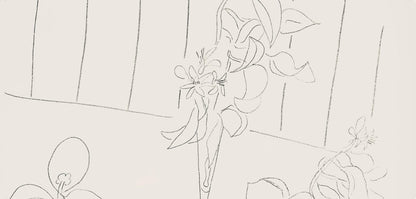 Henri Matisse, Srie M, Var. 4 (Duthuit 9), Henri Matisse, Dessins, Thmes Et Variations, Lithograph