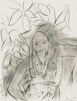 Henri Matisse, Srie N, Var. 1 (Duthuit 9), Henri Matisse, Dessins, Thmes Et Variations, Lithograph