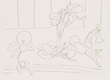 Henri Matisse, Srie M, Var. 7 (Duthuit 9), Henri Matisse, Dessins, Thmes Et Variations, Lithograph