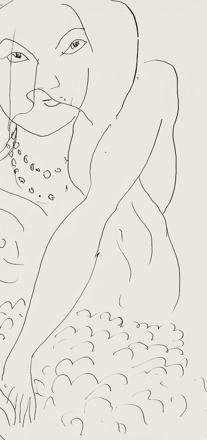 Henri Matisse, Srie N, Var. 3 (Duthuit 9), Henri Matisse, Dessins, Thmes Et Variations, Lithograph