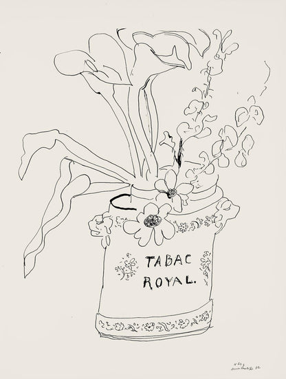 Henri Matisse, Srie N Gc'S, Var. 3 (Duthuit 9), Henri Matisse, Dessins, Thmes Et Variations,