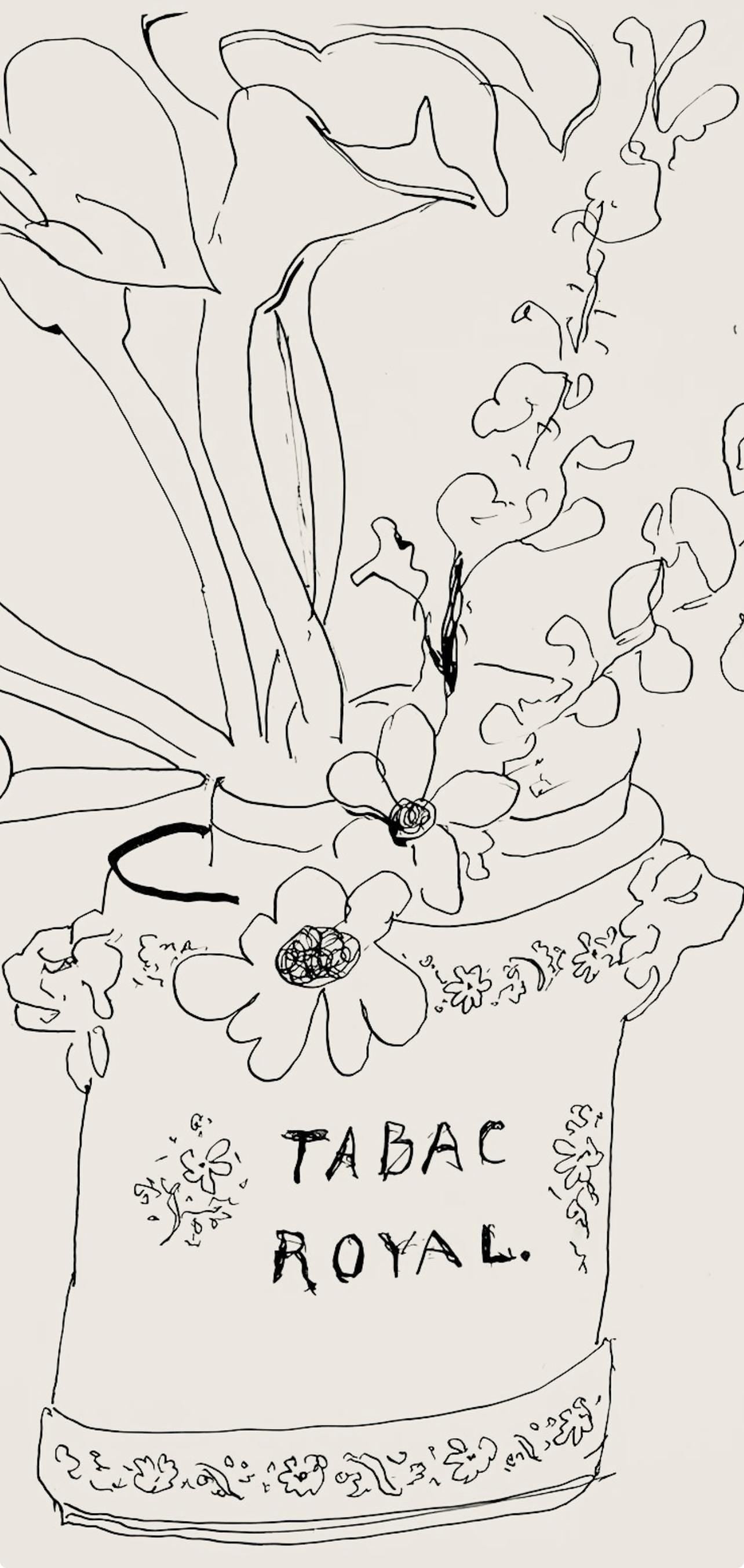 Henri Matisse, Srie N Gc'S, Var. 3 (Duthuit 9), Henri Matisse, Dessins, Thmes Et Variations,