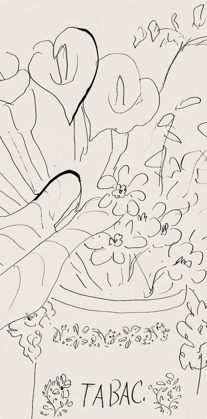 Henri Matisse, Srie N Gc'S, Var. 5 (Duthuit 9), Henri Matisse, Dessins, Thmes Et Variations,