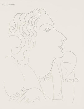 Henri Matisse, Srie O, Var. 3 (Duthuit 9), Henri Matisse, Dessins, Thmes Et Variations, Lithograph