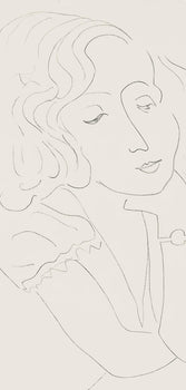 Henri Matisse, Srie O, Var. 6 (Duthuit 9), Henri Matisse, Dessins, Thmes Et Variations, Lithograph